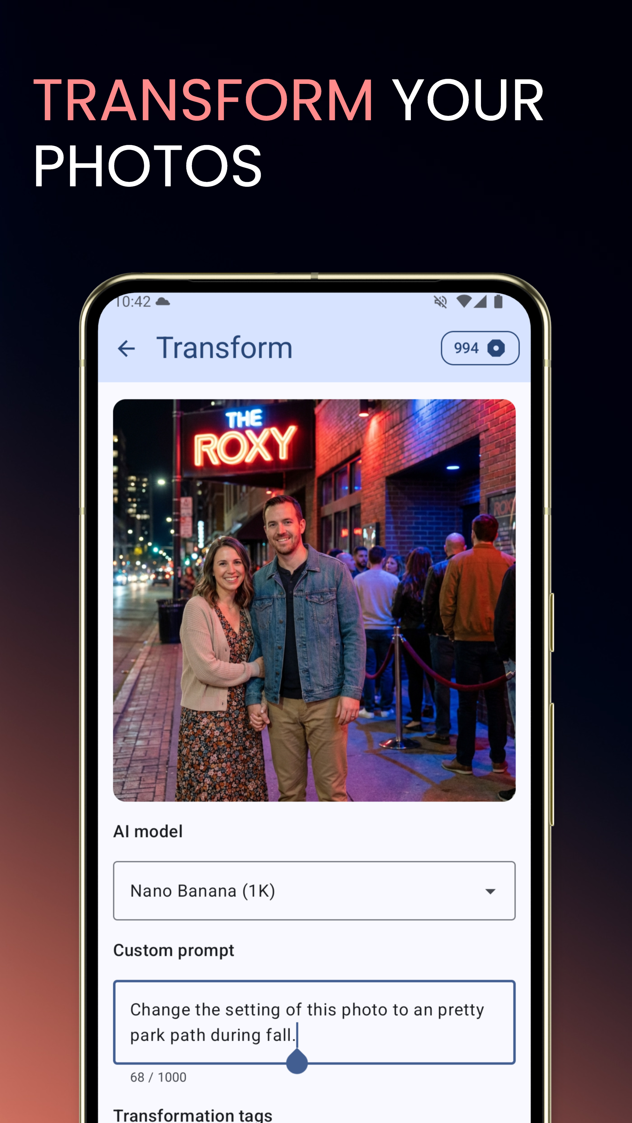 NanoSpark Screenshot 1